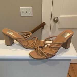 dolce vita strappy block heeled sandals